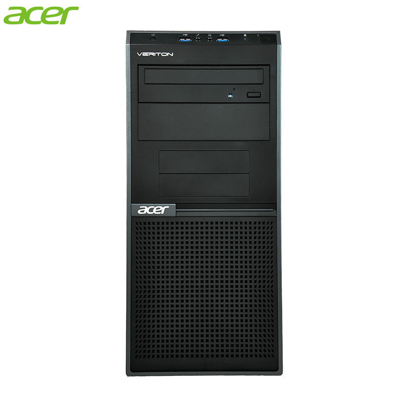 宏碁(acer)Veriton E430 台式商用电脑主机(赛扬G4560 4GB 1TB 集显 无光驱 DOS)