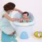 小孩洗澡桶大号澡盆婴儿浴盆儿童沐浴缸可坐加厚宝宝浴桶_6 单个浴桶--天蓝色