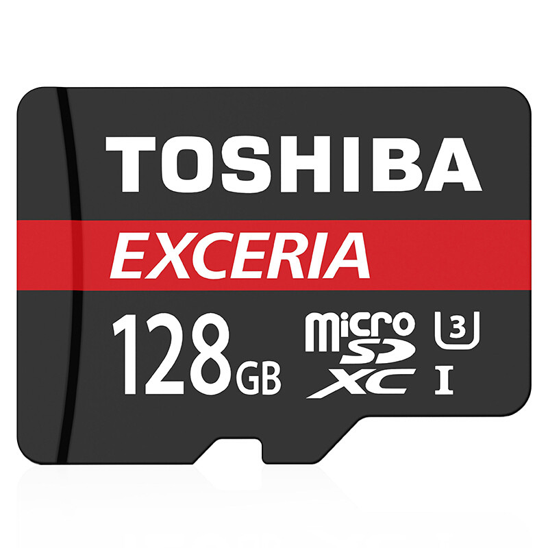 东芝（TOSHIBA）128GB TF(micro SD) UHS-I U3 Class10 高速存储卡 90MB/s