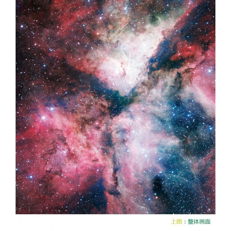 星空3d墙纸壁画屋顶天顶酒吧客厅卧室电视背景墙风景个性壁纸环保_6 无缝油画布/每平米