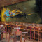 复古怀旧酒吧壁纸咖啡厅服装店抽象背景墙loft工业风墙纸壁画飞机_0 高档无缝真丝布（整幅）