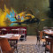 复古怀旧酒吧壁纸咖啡厅服装店抽象背景墙loft工业风墙纸壁画飞机_0 高档无缝无纺布（整幅）