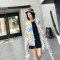 新款丝巾女夏季民族风空调披肩围巾两用海边防晒沙滩巾旅游纱巾_19 多彩图-桔蓝