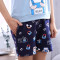 茵珠麗YinZhuli 2018短袖短裤家庭装纯棉儿童家居服套装 夏季全棉卡通亲子全家装男女士情侣睡衣5035 女童款12码 3号款