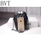 BVT手机小包包女mini迷你零钱包新款单肩斜挎包链条包真皮贝壳包 浅蓝色