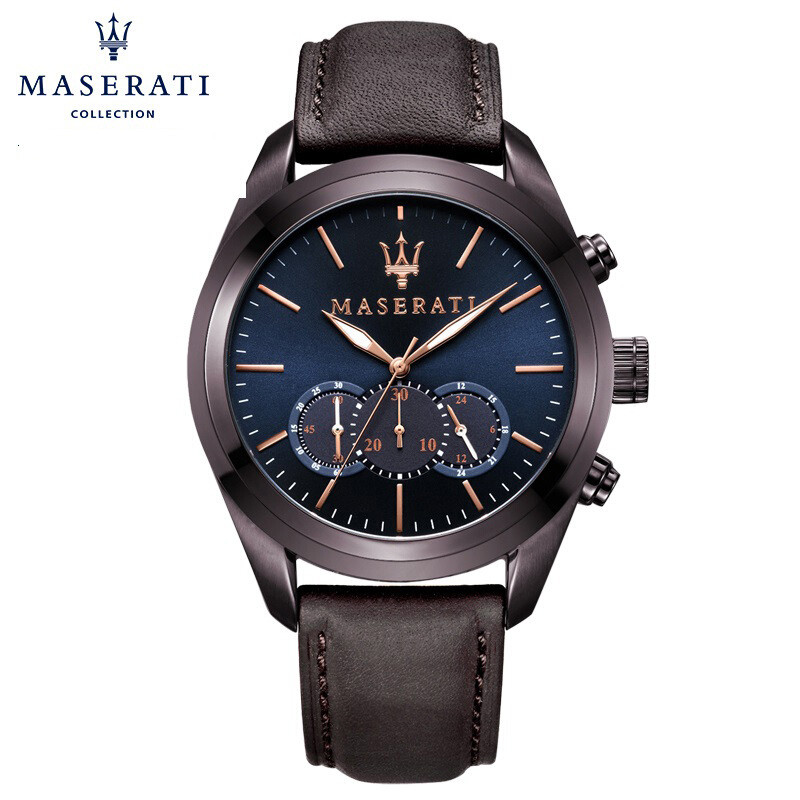 玛莎拉蒂MASERATI Traguardo系列 男士石英防水手表 潮流时尚腕表 R8871612008 R8871612008