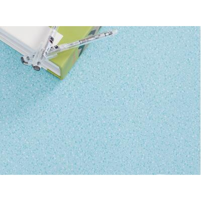加厚地板贴纸家用pvc地板革耐磨防水塑料地毯卧室防滑塑胶地板胶_1 默认尺寸 浅蓝色加厚大理石