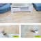 铺地板革家用卧室水泥地面地板贴纸防水卡通可爱地胶皮 默认尺寸 米白色超厚白木纹