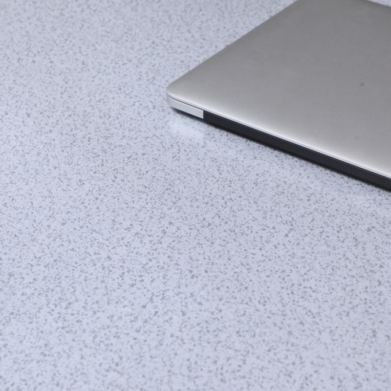 铺地塑木胶地板革PVC地板家用地贴纸加厚耐磨防水地胶卧室地板贴 默认尺寸 半透银大理石银色加厚