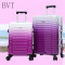 BVT新款铝框拉杆箱渐变色行李箱20/24/26寸箱子海关锁密码旅行箱女拉杆箱万向轮 #24寸 黑色