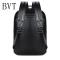 BVT新款男士双肩包大背包女创意时尚学生书包潮流个性铆钉公牛头_8 银色