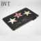 BVT欧美时尚男包真皮手包男士手拿包休闲手挽包印花信封包ipad皮包黑色 默认颜色