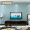 3D立体墙纸现代简约纯色格子无纺布壁纸客厅电视背景墙卧室素色 001米白色