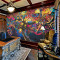 环保欧式大型壁画酒吧KTV3D立体墙纸咖啡店壁纸抽象摇钱树壁画_2 拼接无纺纸/每平米