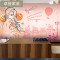 服装店橱窗商场客厅美容院美甲店背景墙纸个性涂鸦女孩海报壁纸_2 台湾壁画专用纸（拼接）