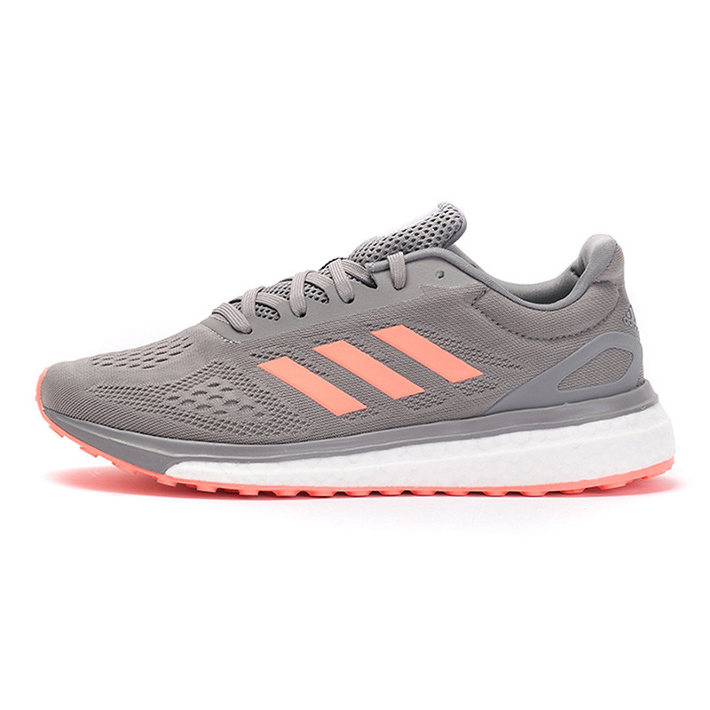 Adidas阿迪达斯女鞋耐磨减震防滑运动跑步鞋-BA7783 灰色BA7783 37