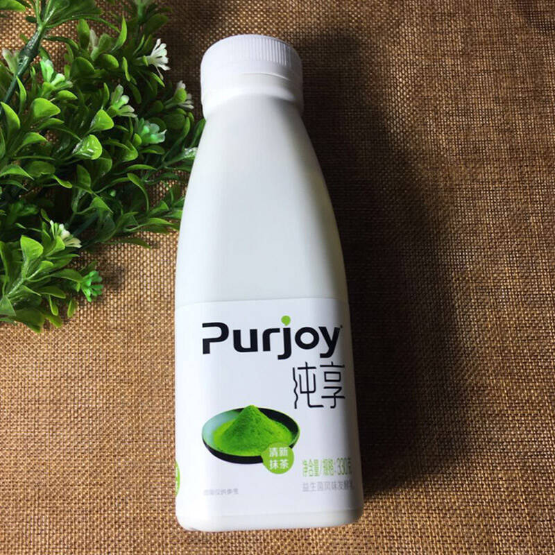 七果果君乐宝纯享酸奶12瓶装 单瓶330g 抹茶味 产发mk