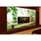 无缝壁画中式客厅电视背景墙壁纸电视墙纸卧室沙背景竹子石头 5D凹凸真丝布（整张/平方）