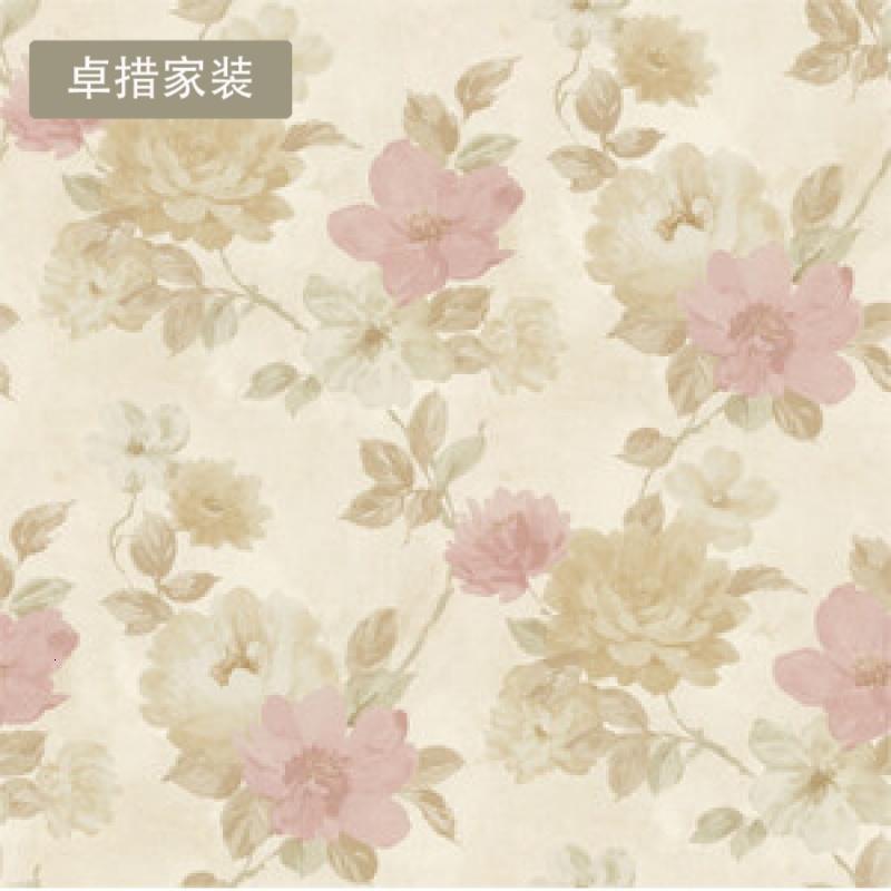 壁纸英国设计浪漫田园餐厅卧室沙客厅背景纯纸木浆墙纸_8 胭脂红RN1180705