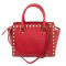 MICHAEL KORS 迈克·科尔斯 女士 经典款中号柳钉笑脸包/手提包 多色可选 30T3GSMS2L 红色金钉