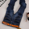 夏季男士牛仔裤直筒舒适商务休闲裤 40(3尺) xbl-625蓝色