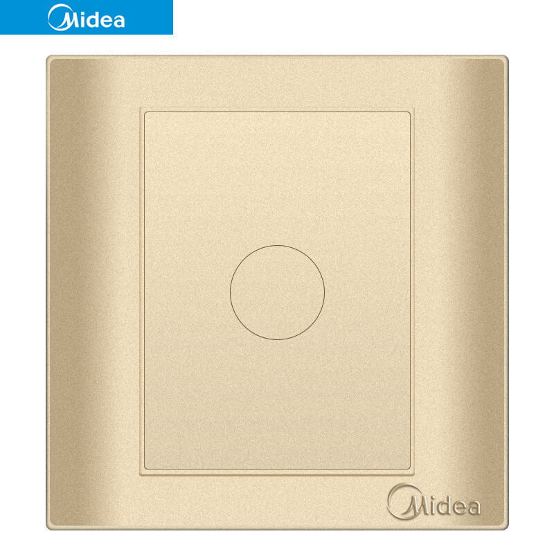 美的（Midea）D06C63 三孔插座 D06系列 D06X空白面板