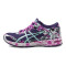 Asics/亚瑟士女鞋夏季新款低帮运动鞋透气竞速跑鞋T676N-3378 紫色T676N-3378 39.5