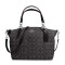 COACH 蔻驰 奢侈品 女士迷你深空灰帆布单肩饺子包 F57830SVDK6