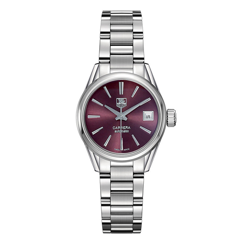 泰格豪雅(TAG Heuer)瑞士手表 卡莱拉系列中国特别款自动机械女表WAR2417.BA0776 WAR2417.BA0776