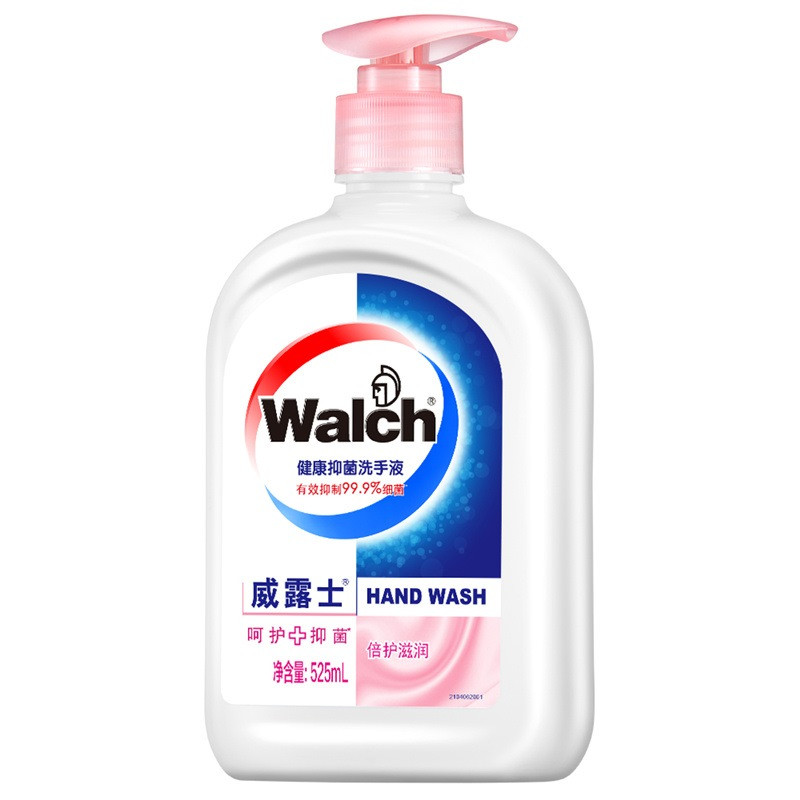 威露士(Walch) 健康抑菌 倍护滋润 洗手液 525ml （单位：瓶）