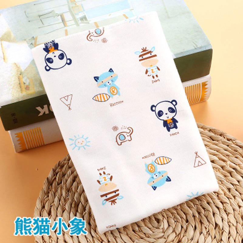 婴儿抱被新生儿包巾包被夏季薄款宝宝裹布包布抱毯襁褓春秋夏卡通可爱简约孕婴童床上用品 适用于新生儿-2岁宝宝 熊猫小象88*88cm
