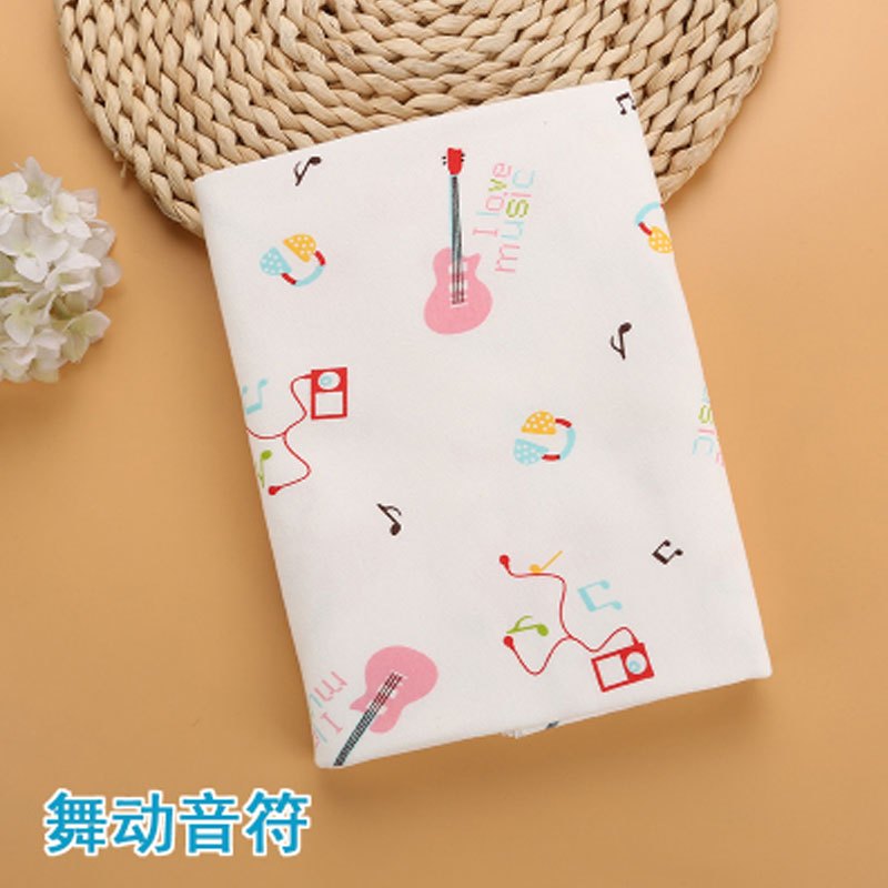 婴儿抱被新生儿包巾包被夏季薄款宝宝裹布包布抱毯襁褓春秋夏卡通可爱简约孕婴童床上用品 适用于新生儿-2岁宝宝 舞动音符88*88cm