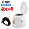 孕妇马桶老人塑料家用坐便器成人老年人移动座便器室内防臭坐便椅_8 默认尺寸 升级6代白色单桶厕所专用空心桶