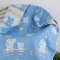 三层纱布浴巾 婴儿童沙滩浴巾婴儿浴巾盖毯毛巾被简约小清新男女宝宝通用 孕婴童床上用品毛巾 粉红色浴巾枫叶粉