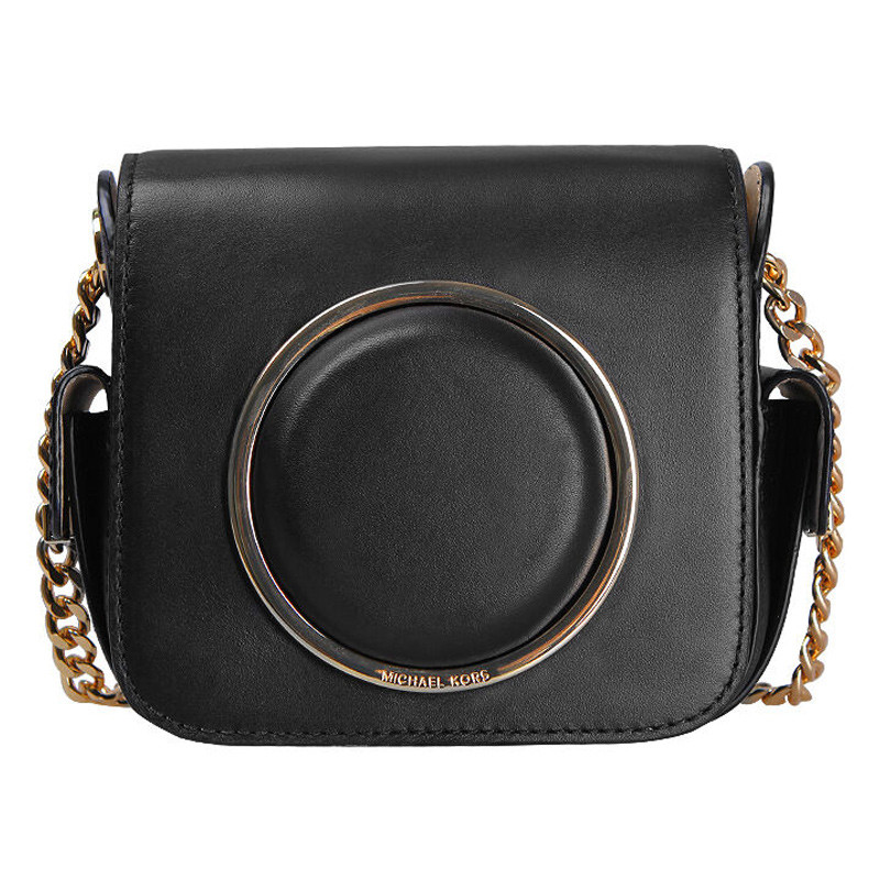 MICHAEL KORS 迈克·科尔斯 Scout 相机包 新款限量 杨幂同款 浅蓝色 30H6GB2M2L 黑色