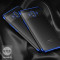 卡斐乐 华为mate10/mate10pro/保时捷版手机壳/保护套 硅胶软壳 全包边防摔后壳 超薄防滑电镀男女潮款透明 华为mate10-蓝色