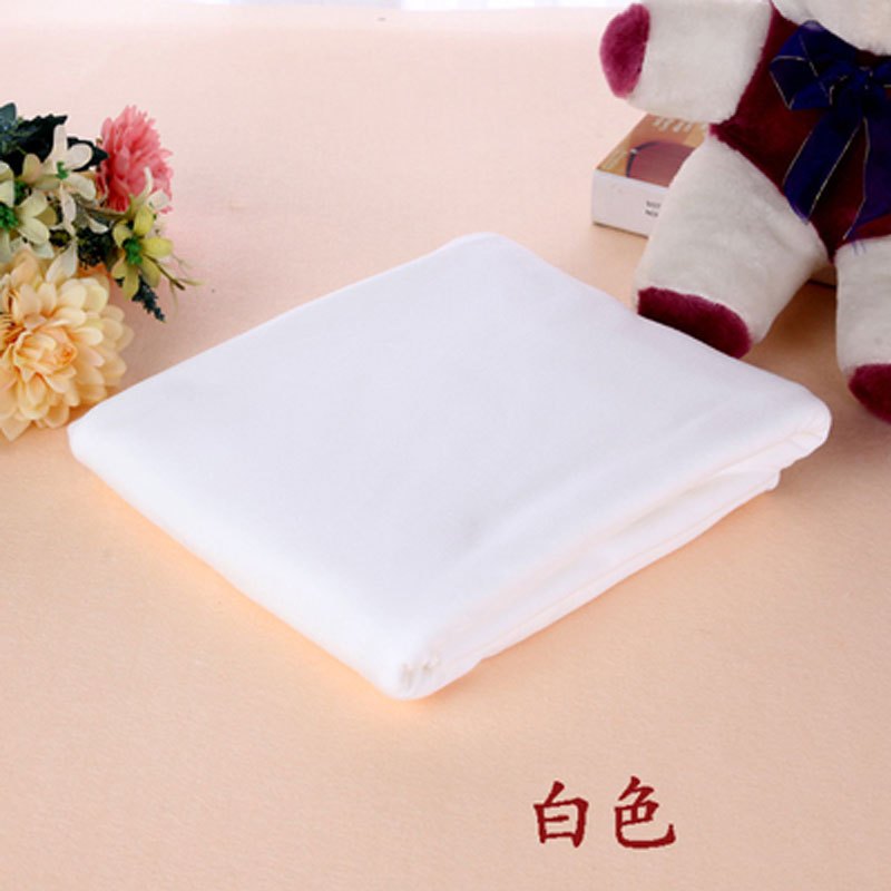 婴儿棉质尿片可洗宝宝新生儿用品布料尿戒子儿童素色简约清新男宝宝女宝宝四季通用尿布 白色L