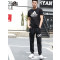 阿迪达斯跆拳道系列男装短袖T恤ADICTT-BBU-1 ADICTT-BW 2XL