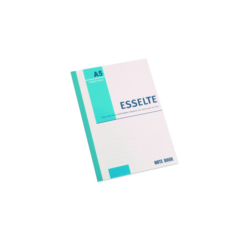 易达(Esselte) A5无线装订本 混色 蓝色