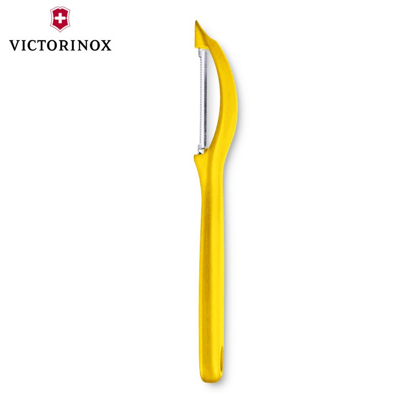 Victorinox维氏瑞士厨刀 果蔬削皮器 软皮削皮刀 厨房刀具7.6075.8刮皮器刨皮刀