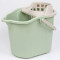 纳爱家(naaijia)拖布桶拖把清洗桶家用手动洗地拖桶挤水桶拖把桶单桶 绿色B款