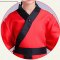 儿童书童演出服服装汉服古装幼儿园三字经弟子规孔子表演服装简约创意萌趣儿童表演服 110cm 灰色黑边
