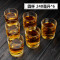 玻璃杯子家用套装KTV水杯6只装耐热无盖泡茶杯啤酒杯白酒洋酒杯_5 八角杯矮款6只装（买6只送6只）