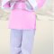古装六一儿童节孔子汉服国弟子规男表演服女三字经书童演出服装可爱萌趣创意舞台演出服套装 160cm 粉领结