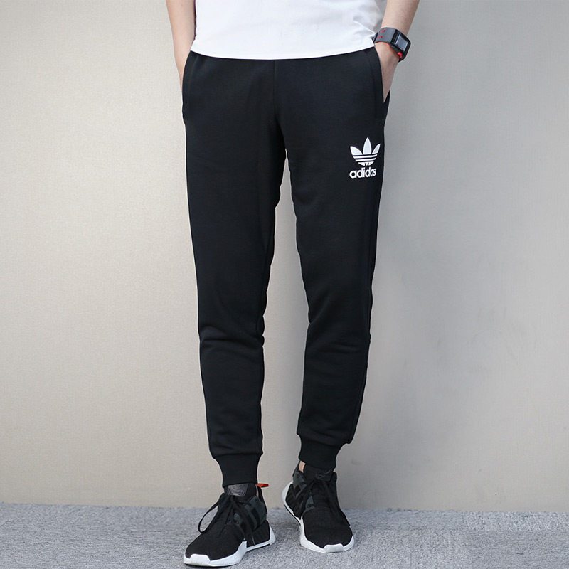 Adidas阿迪达斯三叶草男裤秋季新款休闲运动裤透气长裤BQ5402 50/M（180/88A） BR2147