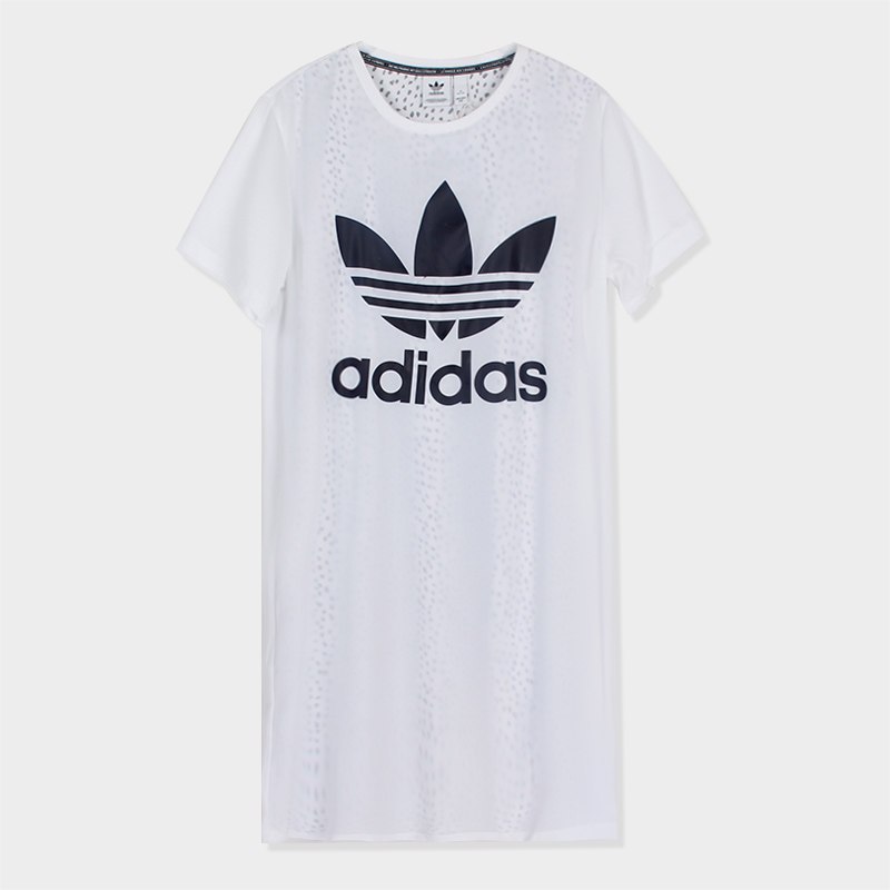 adidas阿迪达斯三叶草连衣裙女夏季女子时尚百搭连衣裙CG1561 M(170/84A) CG1561