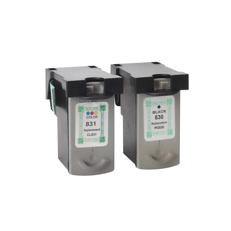赛润(Sairun)佳能830墨盒PG-830 CL-831 ip1180 墨水mp198 ip1880打印机墨盒 830黑色+831彩色大容量一套