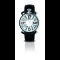 GaGa MILANO 手动40MM 钢系列时尚休闲女表石英表 5020 5020.5黑色