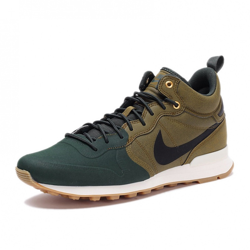 NIKE耐克INTERNATIONALIST男中帮休闲板鞋-857937-300 绿色 40