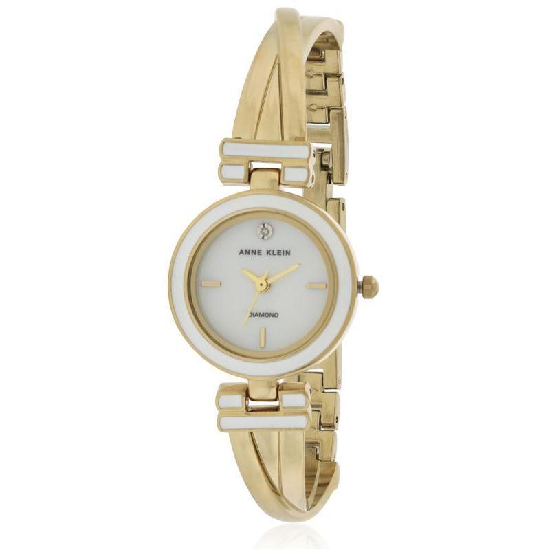 安妮克莱因（ANNE KLEIN）璀璨永恒系列X型迷你镶钻石英女士腕表AK2622WTGB AK2622WTGB